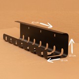Bandeja organizadora de cables