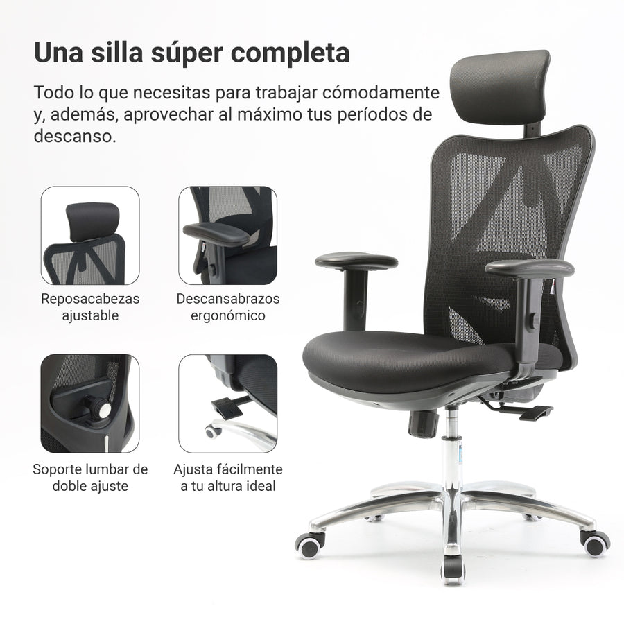 Silla Ergonómica Estándar v2