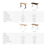 Escritorio Ajustable Eléctrico | Estándar