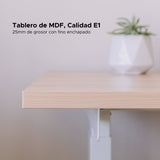 Escritorio de Altura Ajustable | Mecanismo Manual