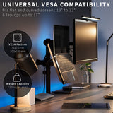 Soporte Doble Para Laptop Y Monitor Lcd 32