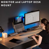 Soporte Doble Para Laptop Y Monitor Lcd 32